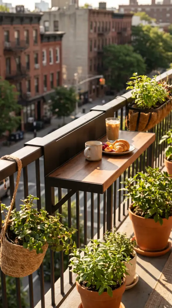 Utilizing -the -Balcony -Railing