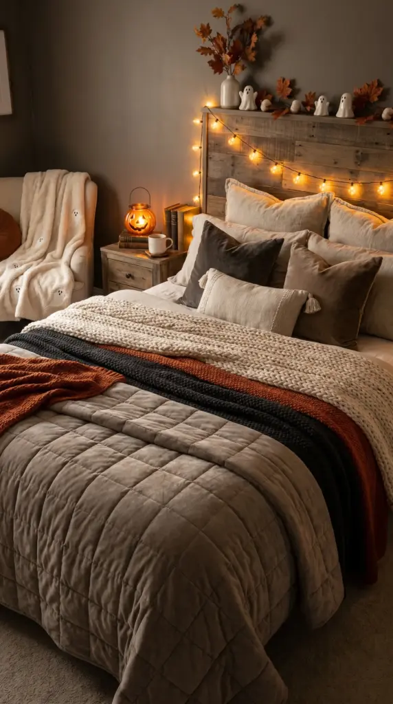Bedding -Layers -That -Feel -Like- a -Ghost’s -Hug