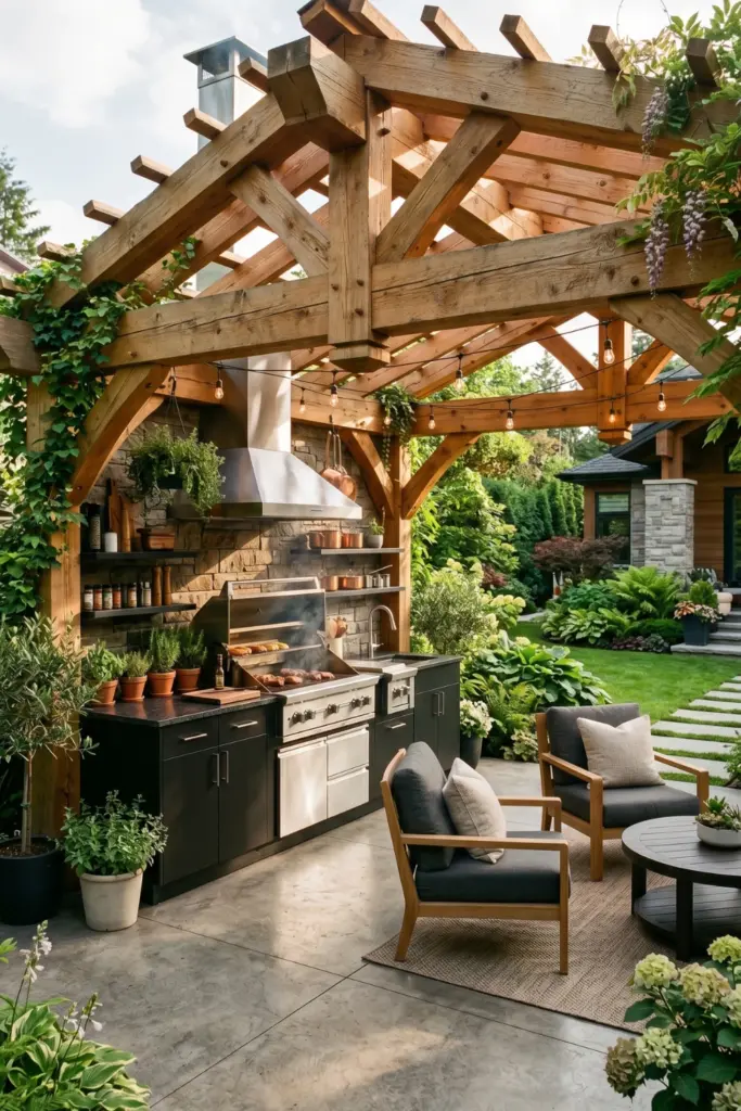 Building- a- Wooden -Pergola