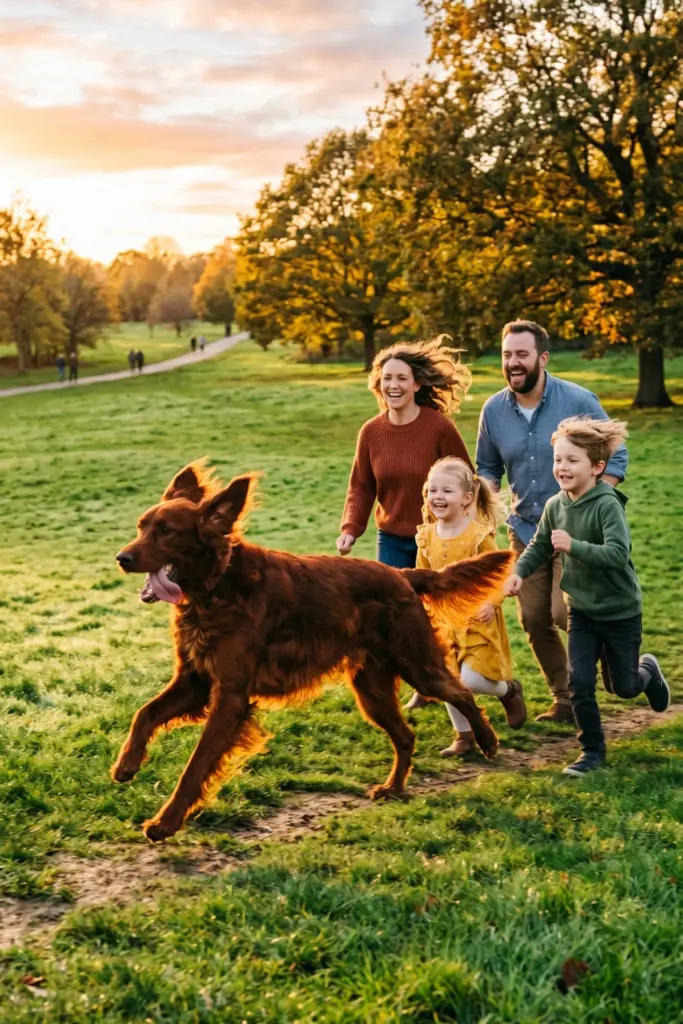 Chasing- the- Irish -Setter