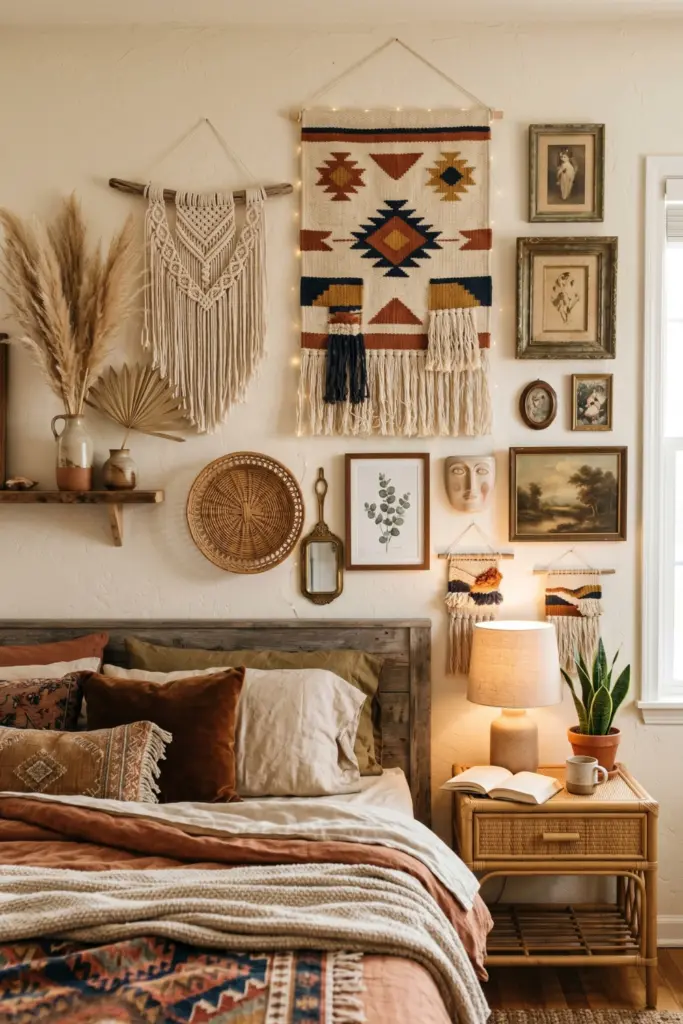 Curating -Bohemian -wall -decor