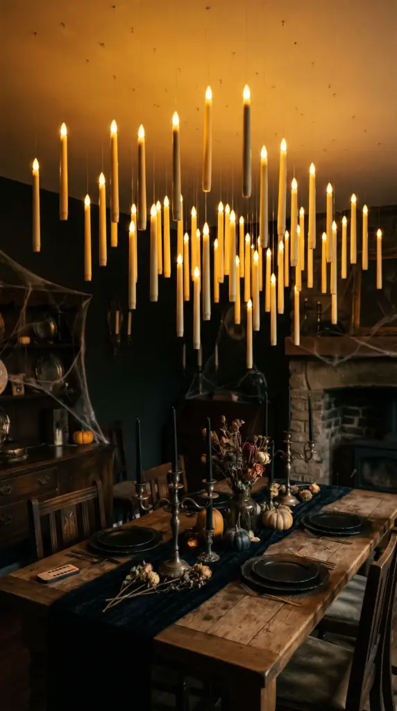 Displaying -Magical -Floating -Candles