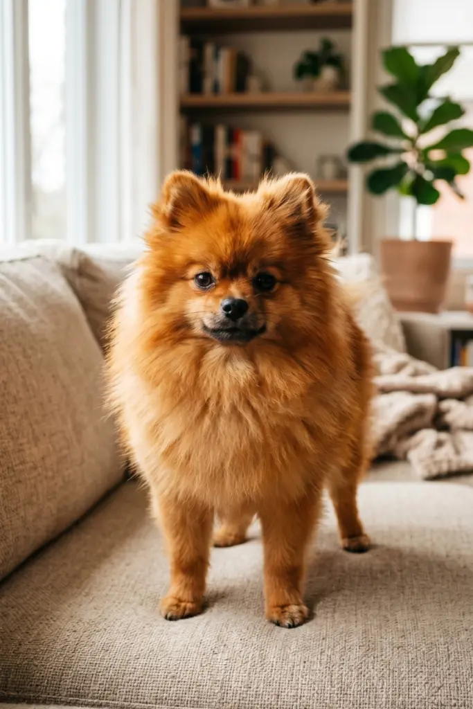 Entertaining -the -Pomeranian