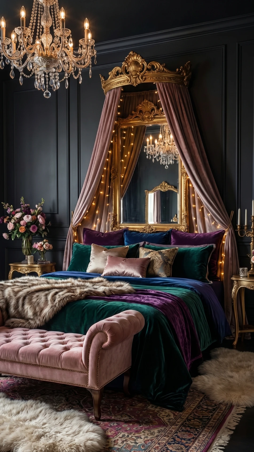 epic dark feminine bedroom – ideas that look expensive