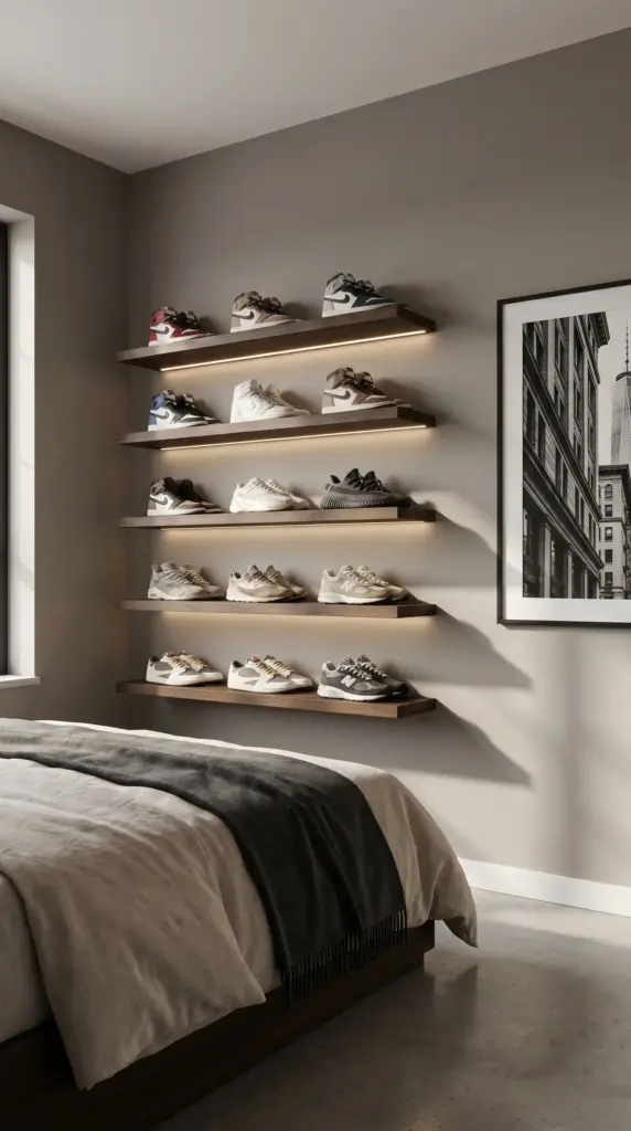 Floating -Dark -Oak -Shelves