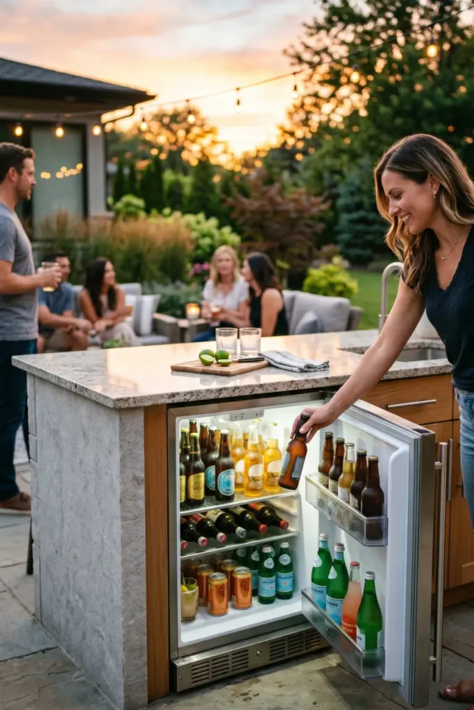 Incorporating- Outdoor -Refrigeration