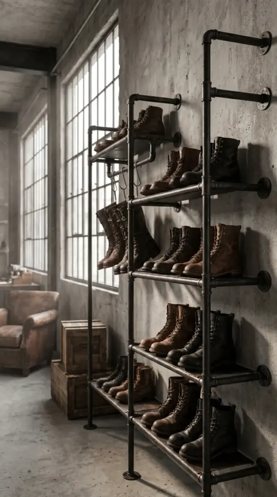 Industrial -Dark -Pipe- Organizers