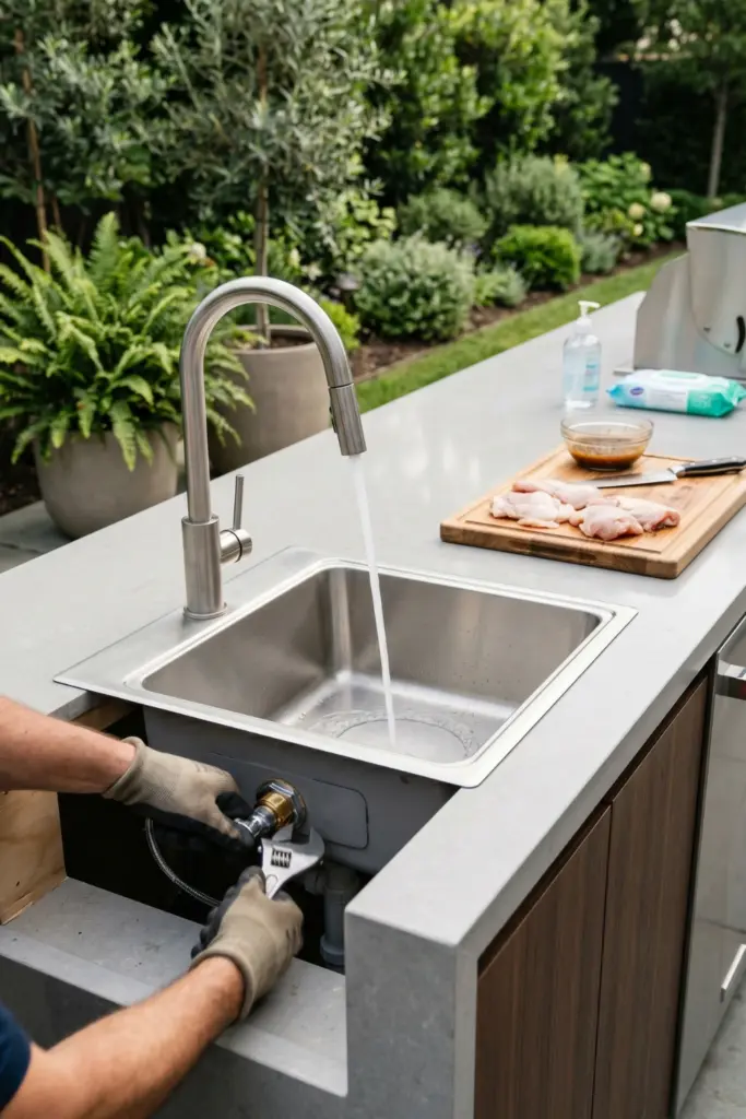 Installing- a -Drop-In- Sink