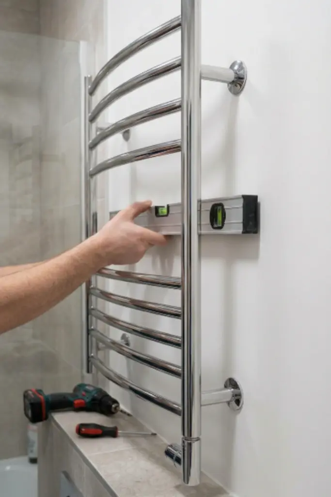 Installing -a -Towel -Warmer