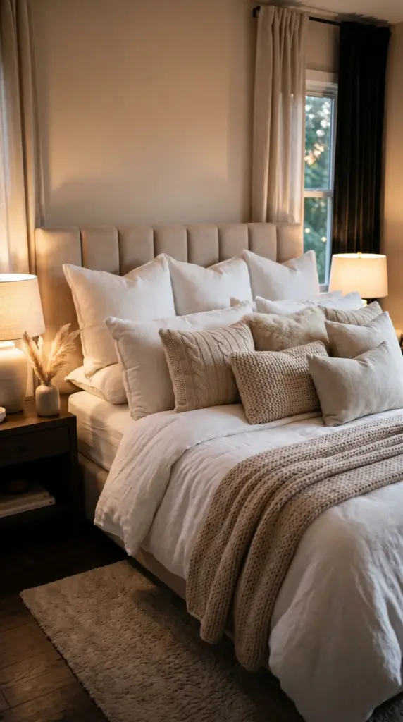 Layering -Plump- Pillows