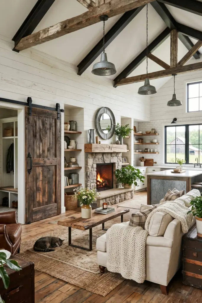 Mixing -Rustic -Farmhouse -Elements