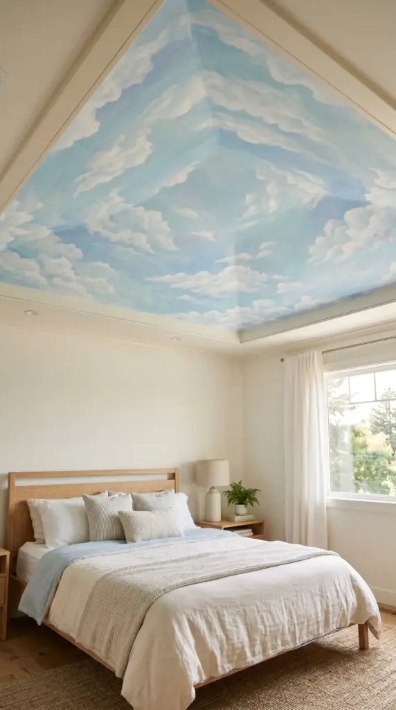 Painting -Cloud- and- Blue -Skies