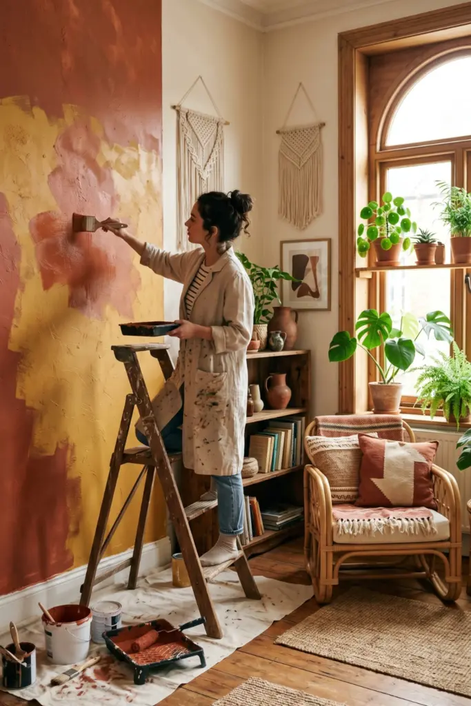 Painting -Your -Bohemian -wall