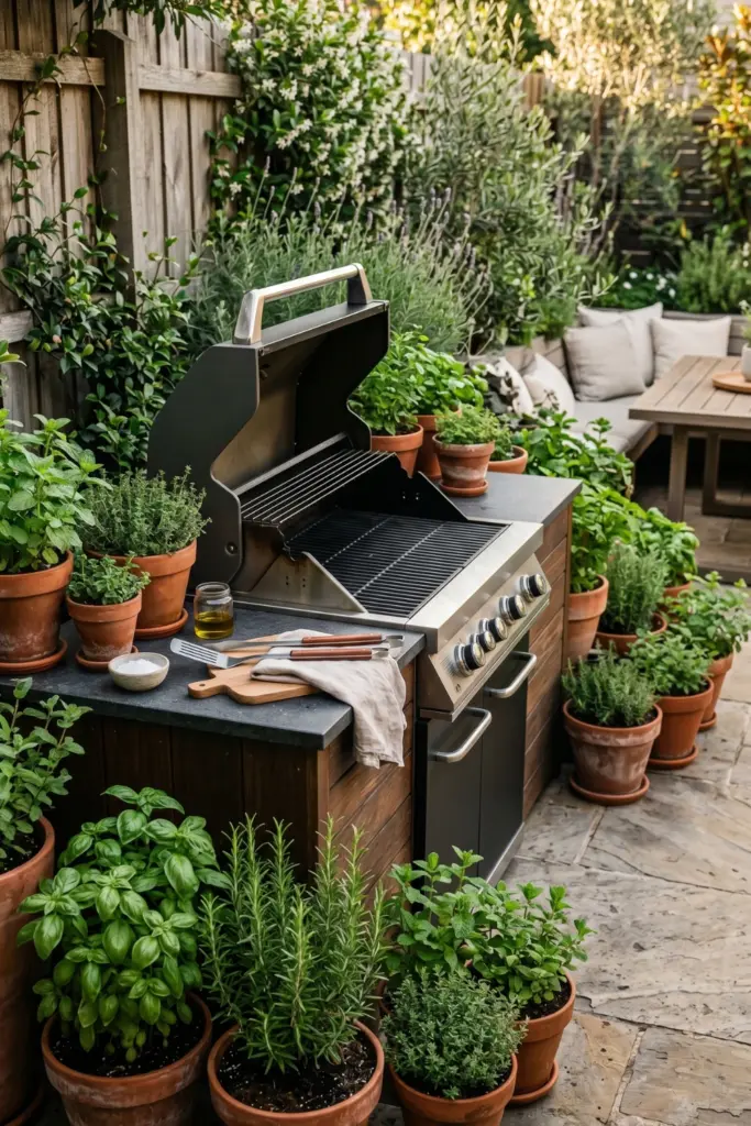 Planting -Container- Herb -Gardens