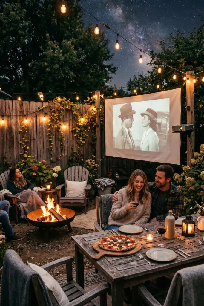Setting -Up- an -Outdoor -Projector