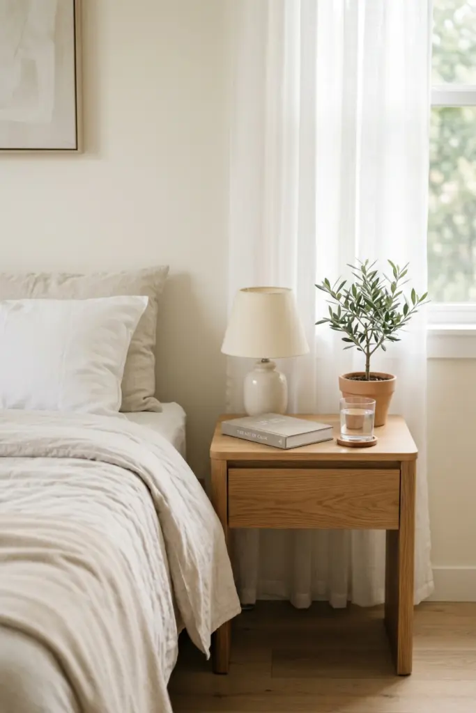 Styling- the- Bedside- Table