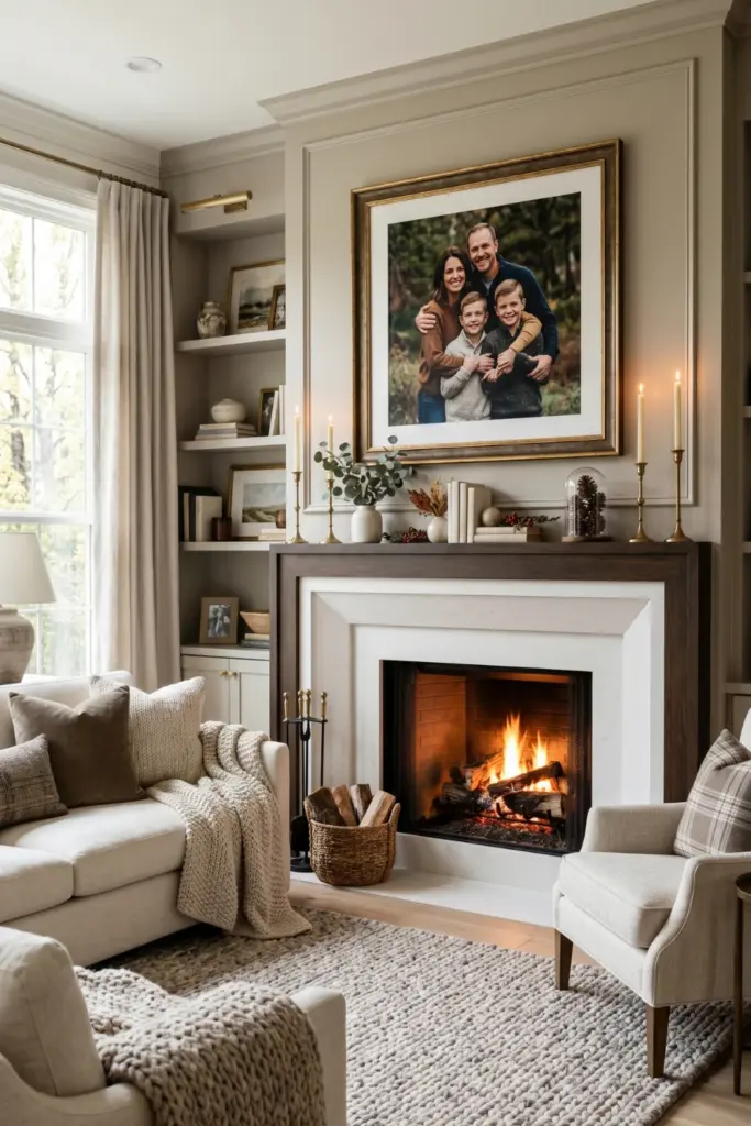 Styling -the- Mantle -and- Mantel- decoration