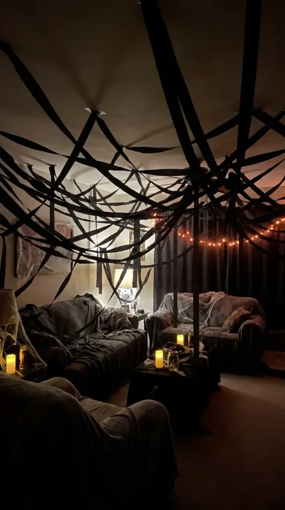 Twisting -Dark -Paper -Streamers