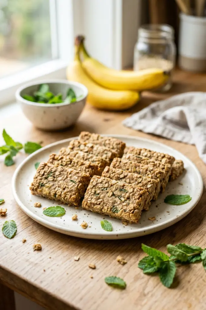 Banana -Mint -Fresh -Breath- Bars