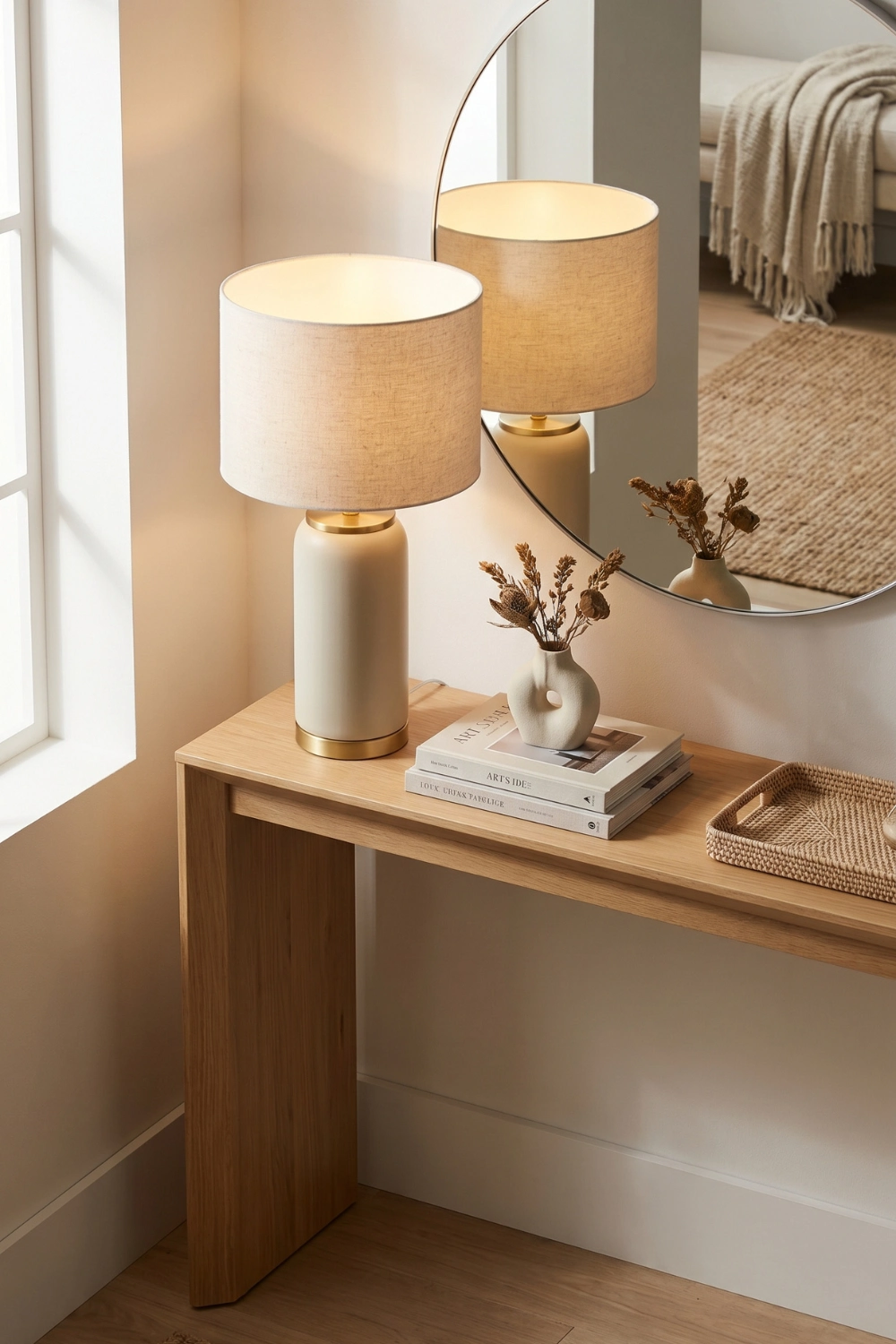 Best Table Lamps for Narrow Console Tables in Small Tight Spaces