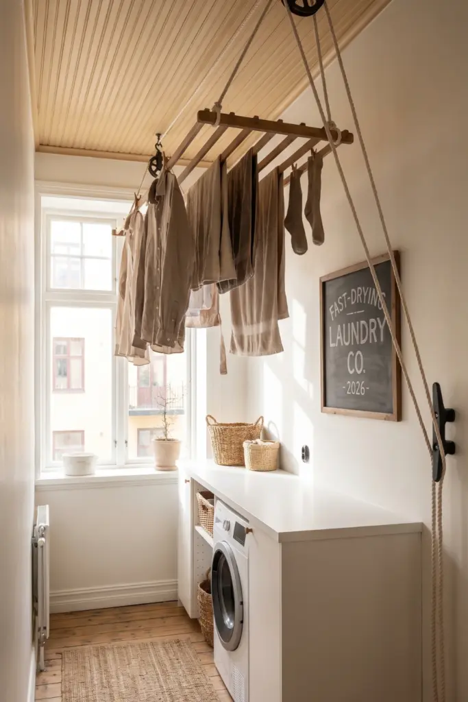 Ceiling-Mounted -Pulley -Racks
