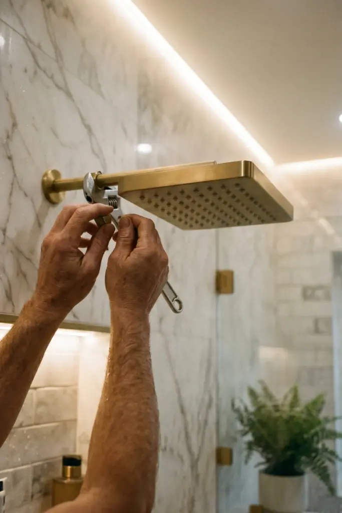 Changing -the -Showerhead