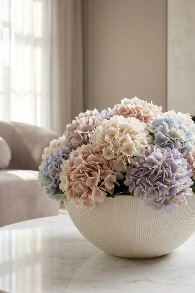 Delicate -Silk -Hydrangeas