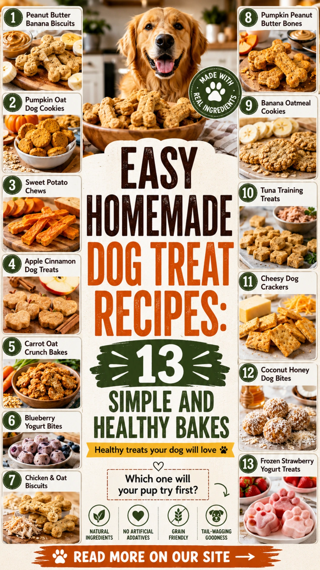 Easy Homemade Dog Treat Recipes 13 Simple And Healthy Bakes
