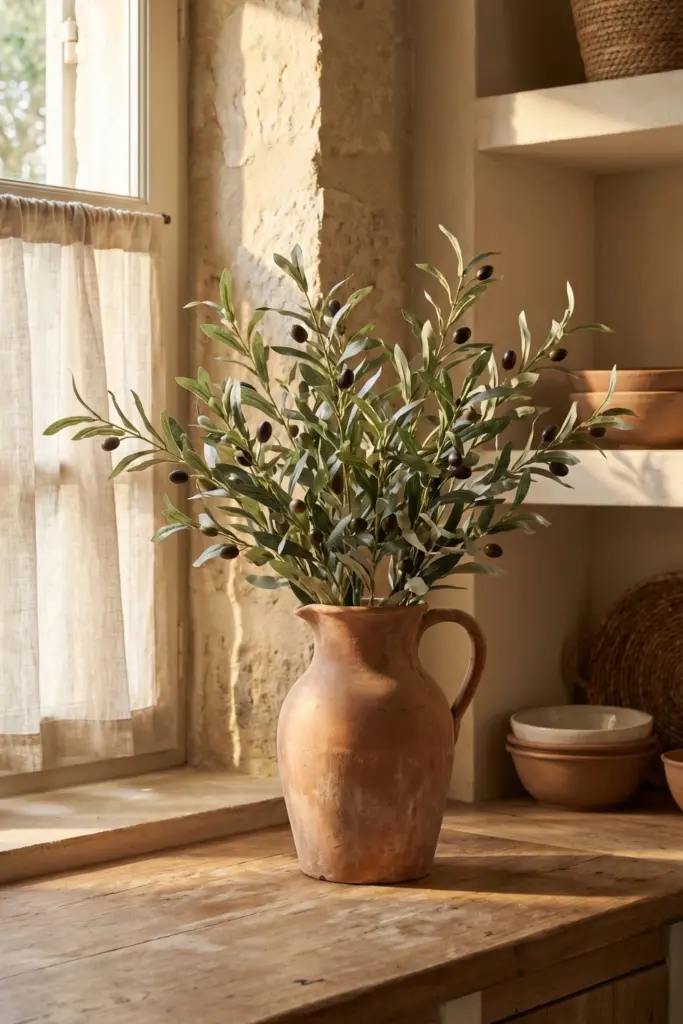 Fake -Olive -Branches