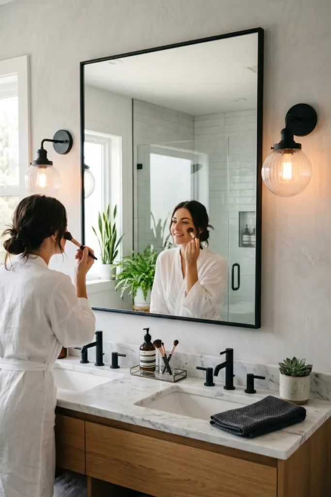Flanking -the -Mirrors