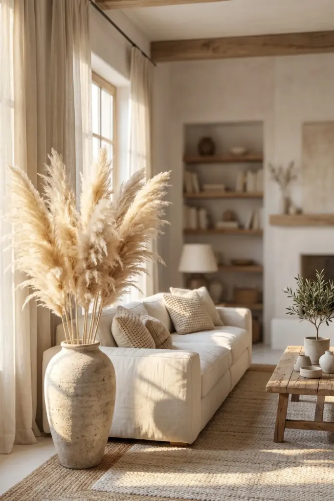Fluffy -Pampas- Grass