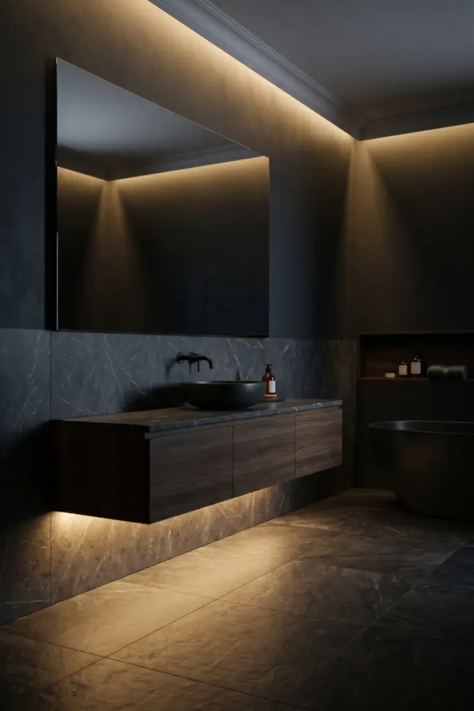 Installing -Strip -Lighting