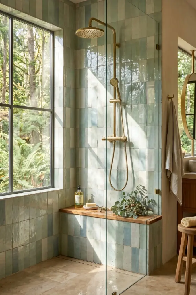 Installing- Zellige -Wall -Tiles