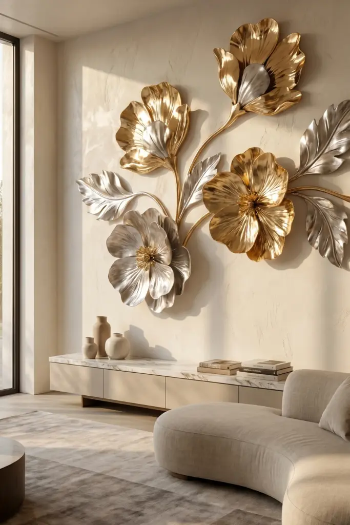 Metallic -Floral -Accents