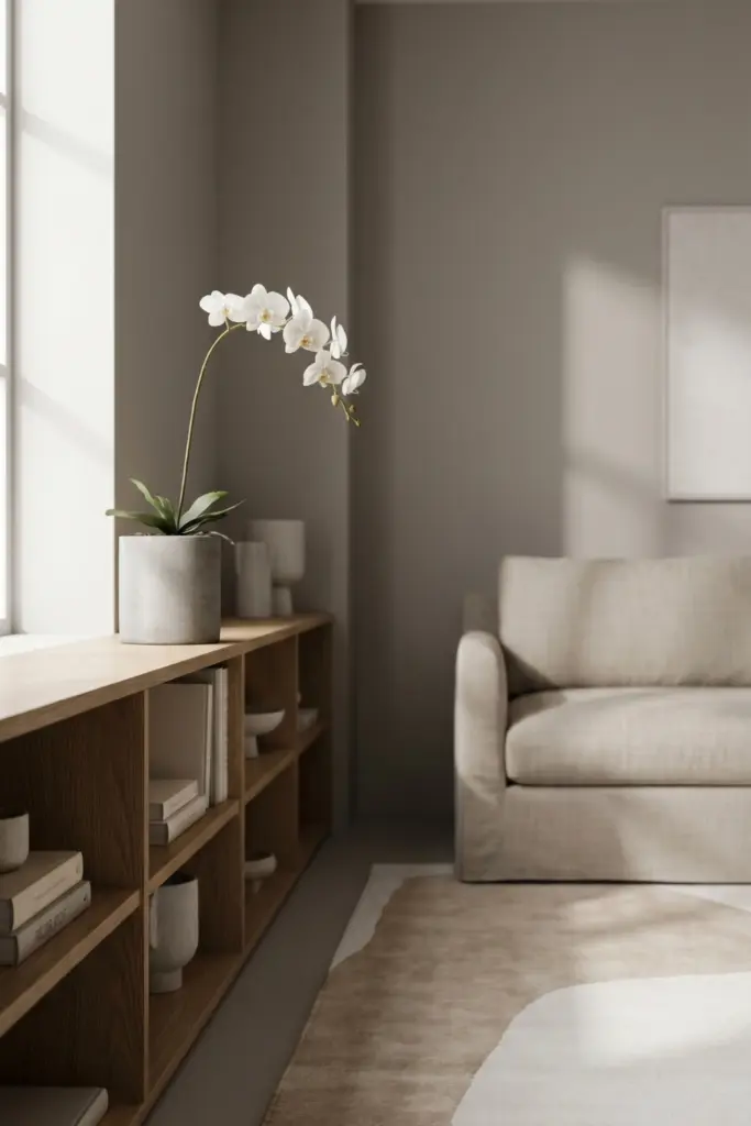 Minimalist -Faux -Orchids