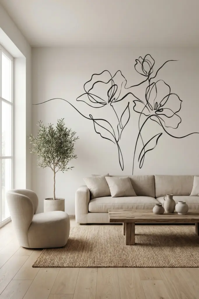 Minimalist -Line -Art