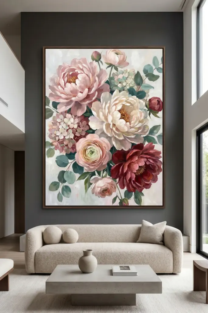 Oversized -Floral -Canvases