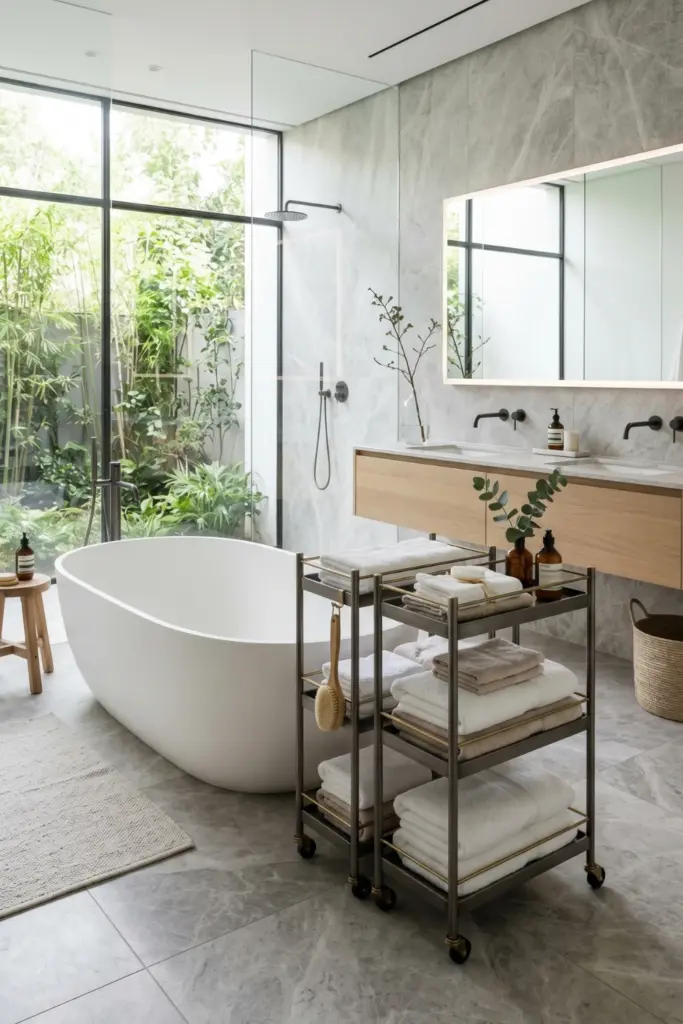 Rolling -Towel -Racks