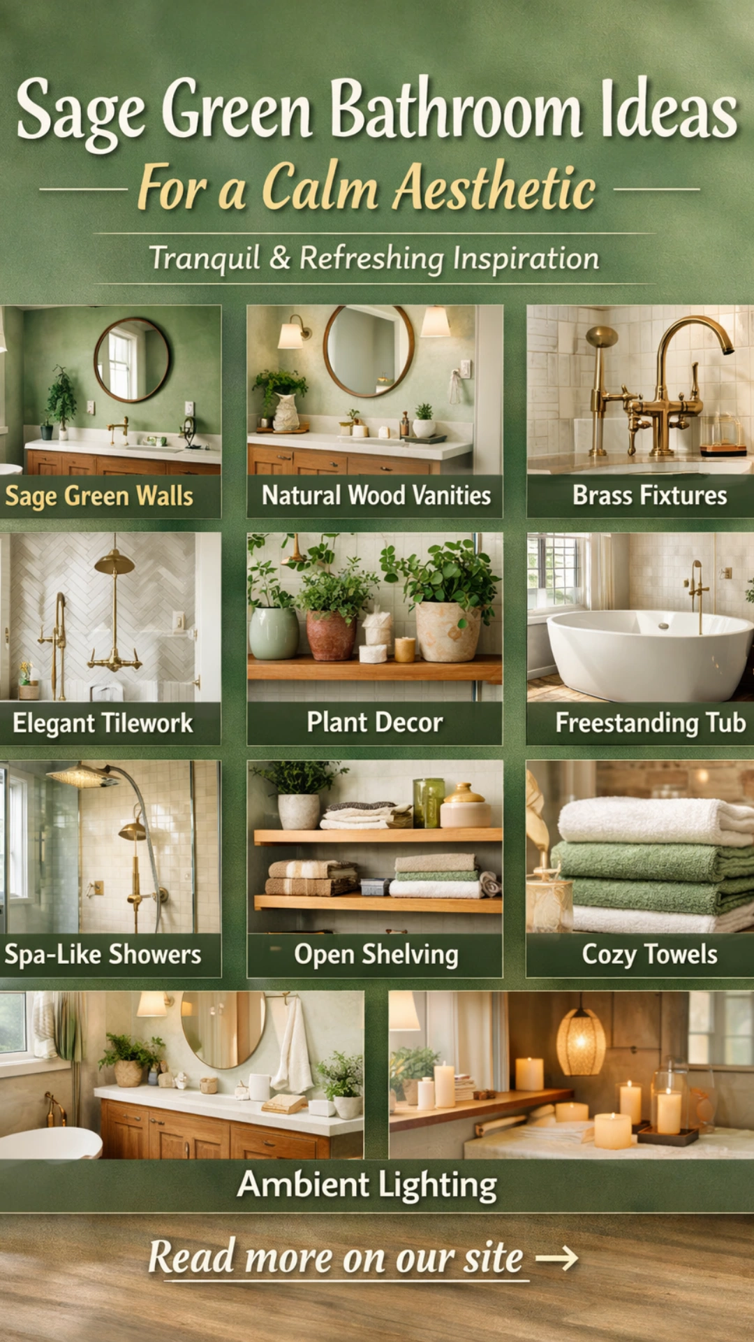 Sage Green Bathroom Ideas For A Calm Aesthetic