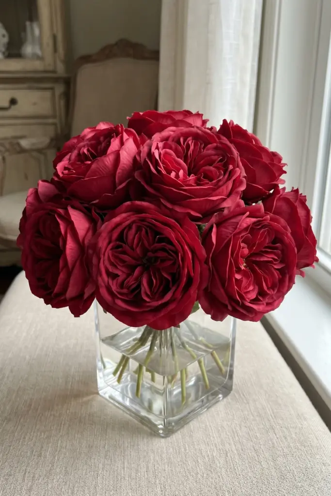 Silk -English -Roses