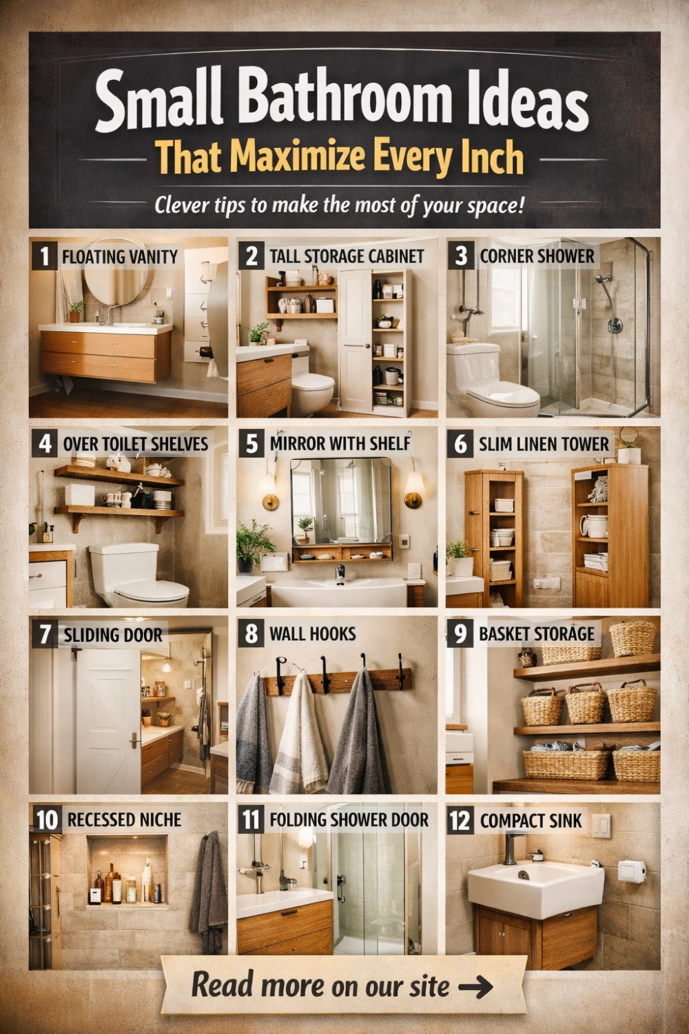 Small Bathroom Ideas That Maximize Every Inch