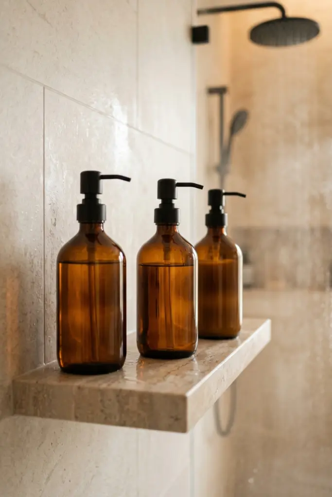 Styling -Amber -Glass -Bottles