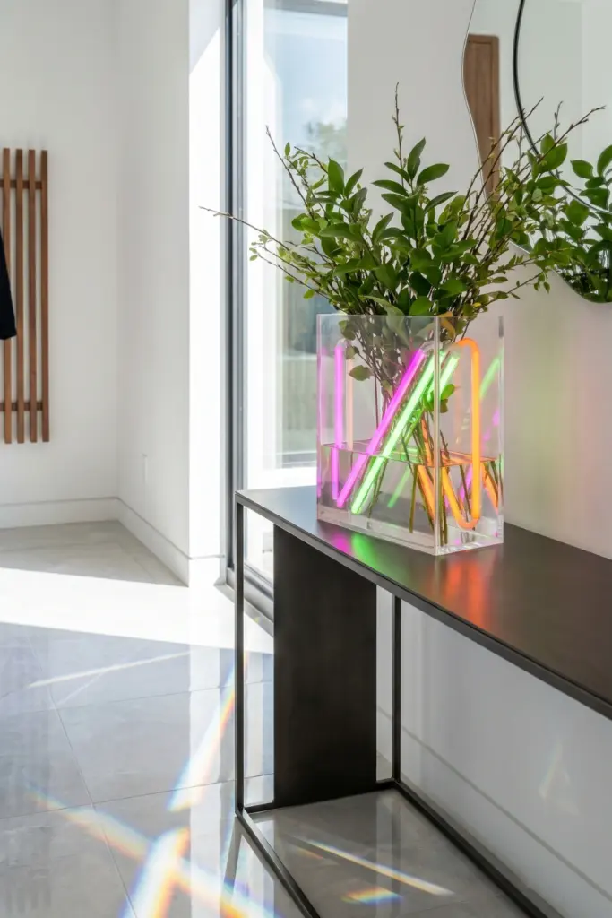 The -Acrylic -Neon -Block