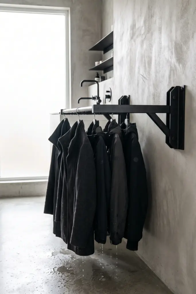 The -Drop-Down -Drying- Bar