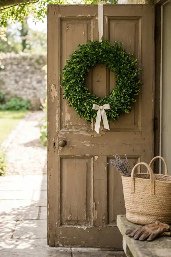 The -Farmhouse -Boxwood- Ring