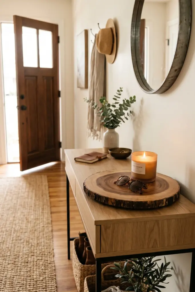 The -Rustic -Wooden- Round