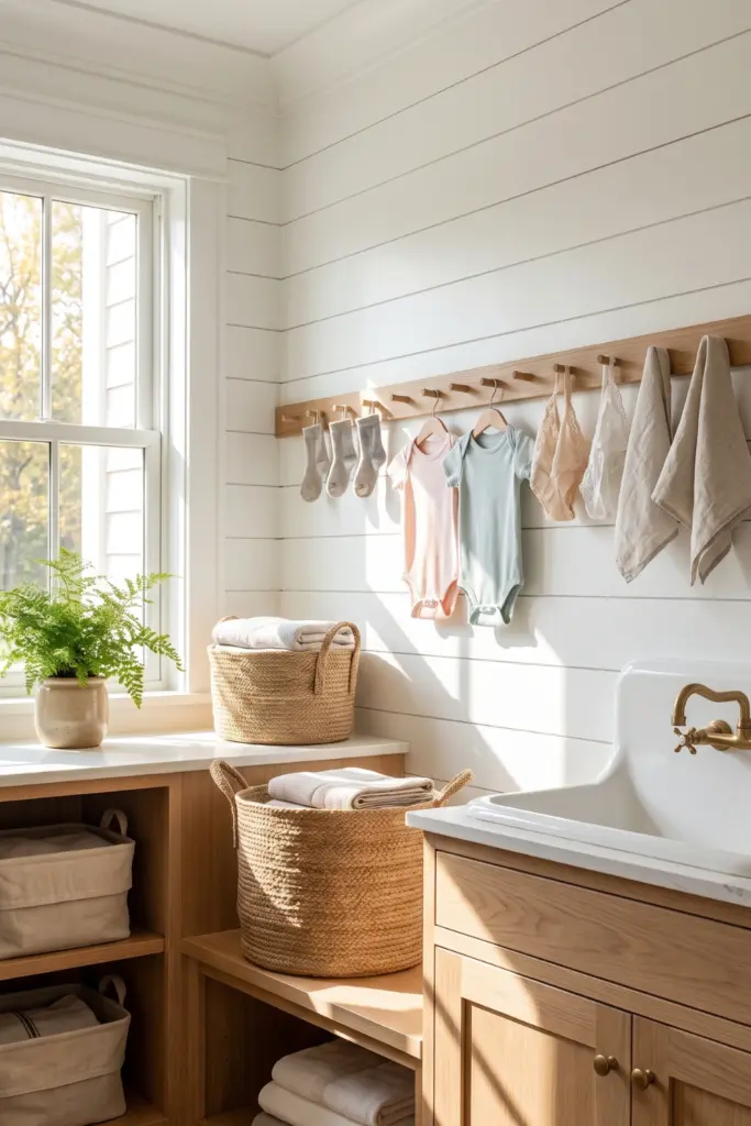 The -Wall-Mounted -Drying -Pegs