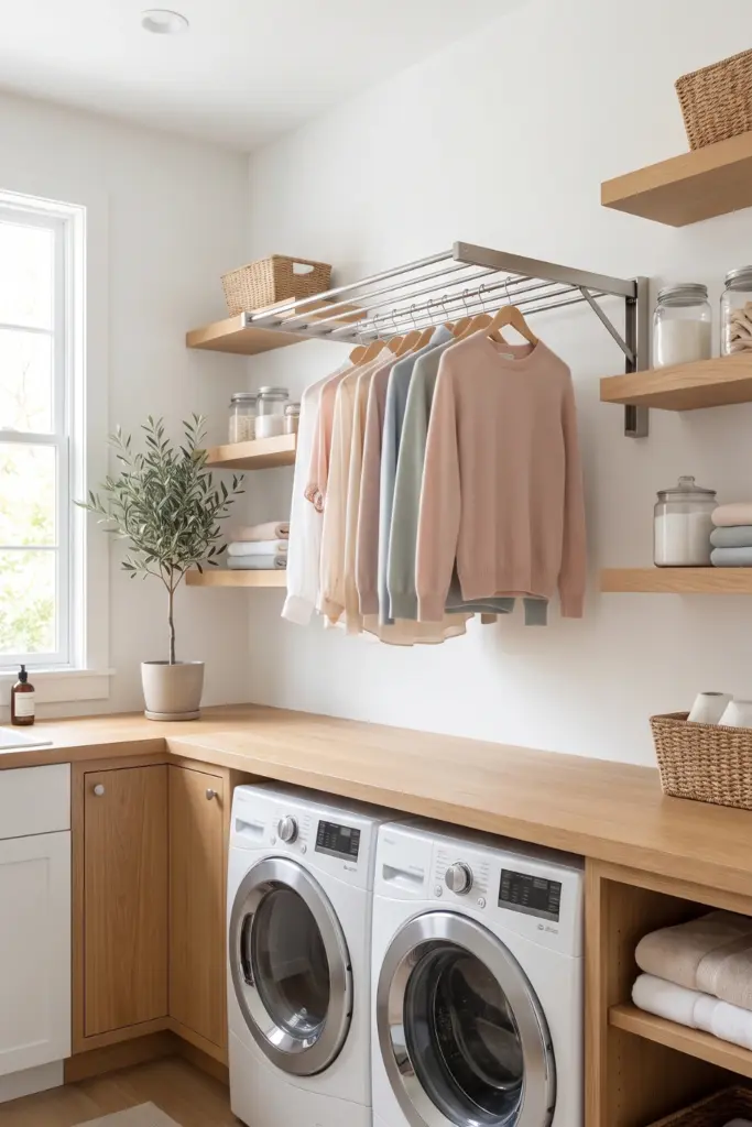 Wall-Mounted -Drying -Racks