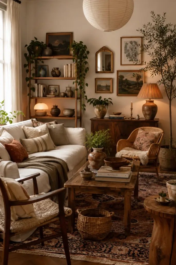 Blend -Styles -for- a -Cozy -Eclectic -Home