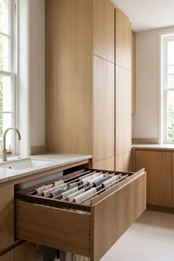 Drawer-Integrated -Drying -Racks
